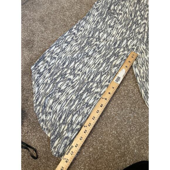 J Valdi Printed Flowy Cover-Up Jumpsuit  cover-up with flared legs POCKETS sz LG - Picture 5 of 10